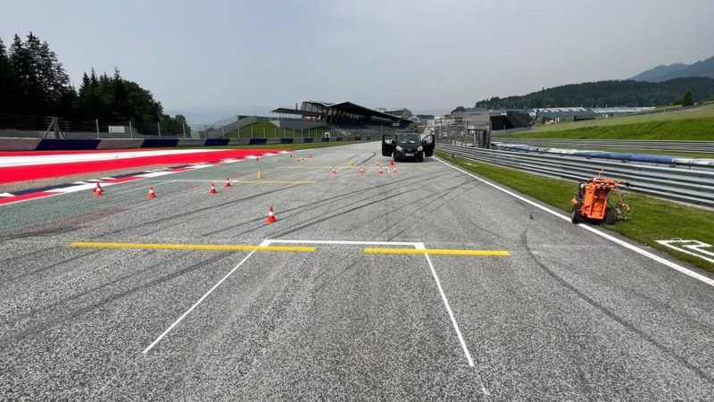 grid marking roagrip austria