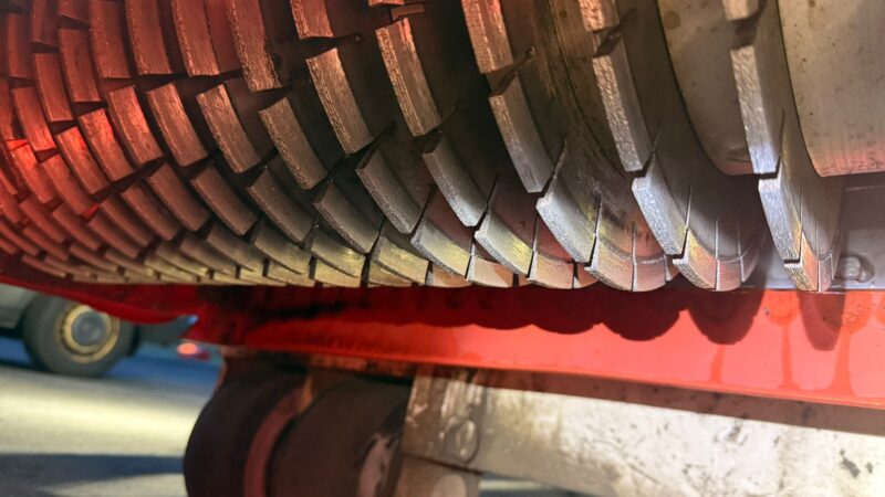 grooving machine blades roadgrip