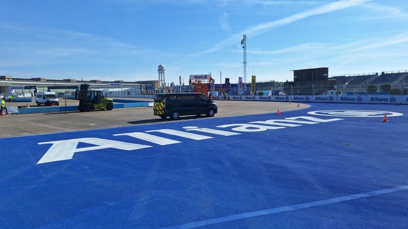 ground branding roadgrip allianz