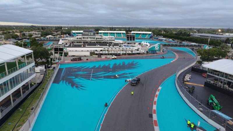 hard rock stadium circuit painting