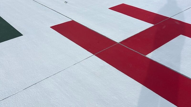 helipad markings uk
