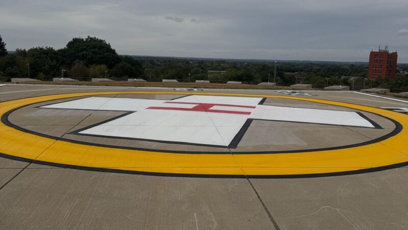 helipad painting roadgrip