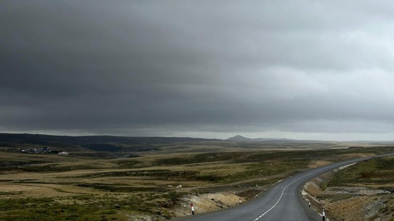 highway marking falklands