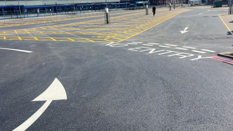 hospital car park improvements