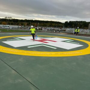 hospital helipad installation uk