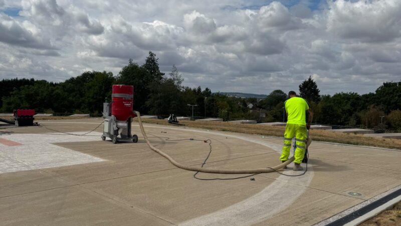 how to remove a helipad