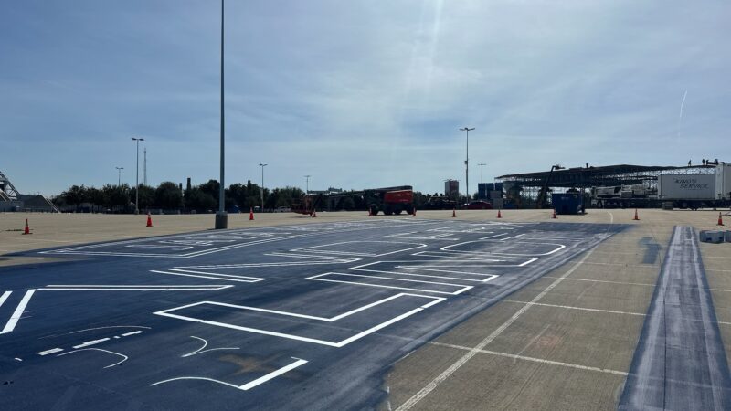 installing motorsport branding texas