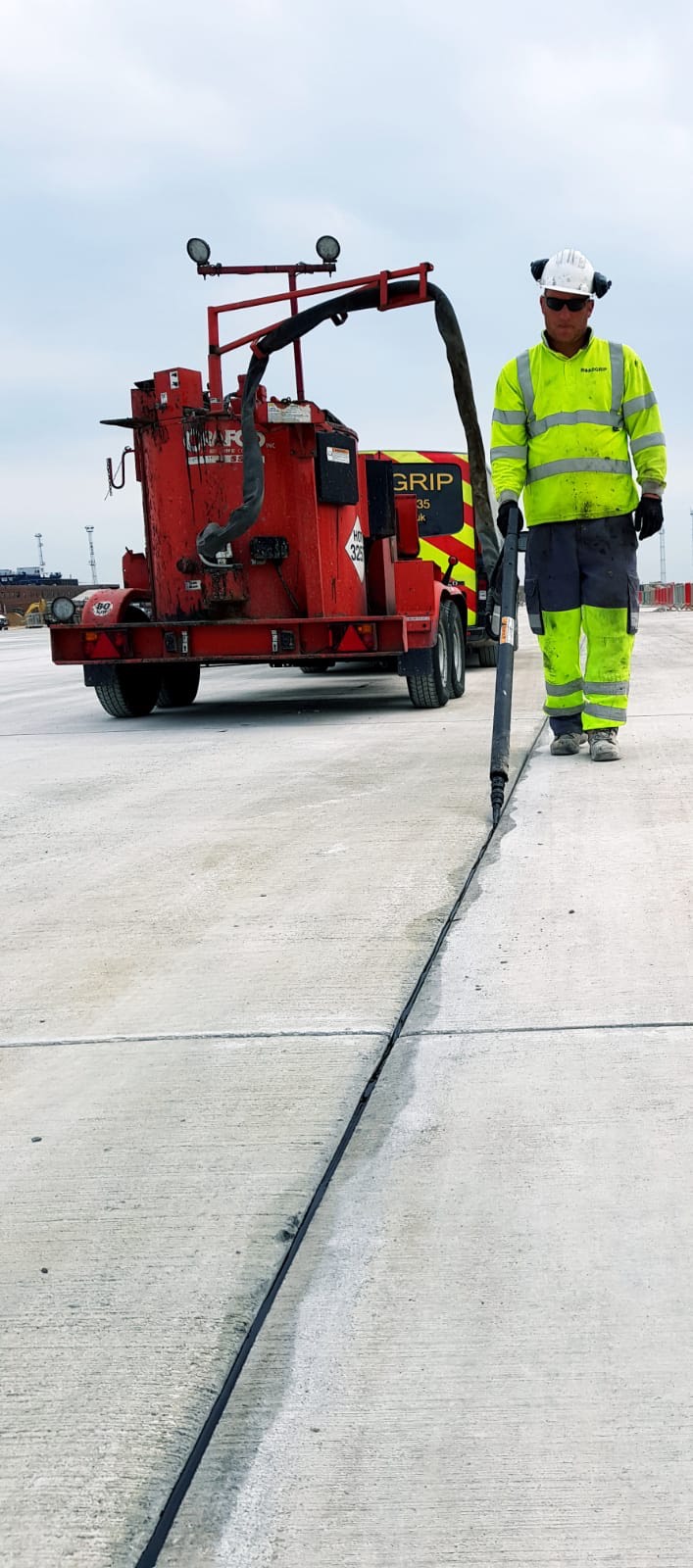 Joint Sealing at the Port of Felixstowe, UK Roadgrip