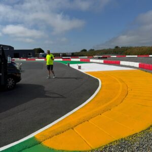 karting circuit track marking roadgrip