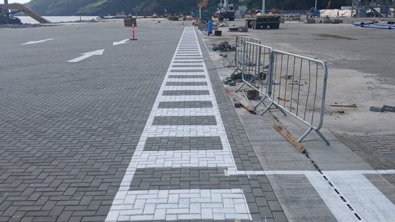 kingstown shipping port safety markings