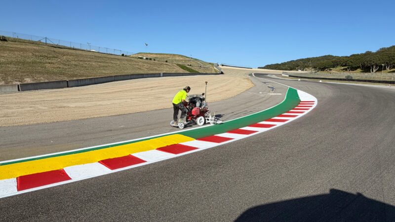 laguna seca striping roadgrip USA