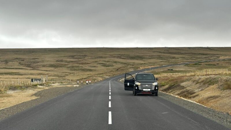 line marking falkland islands