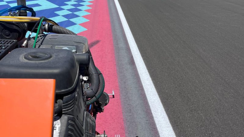 line marking motogp qatar