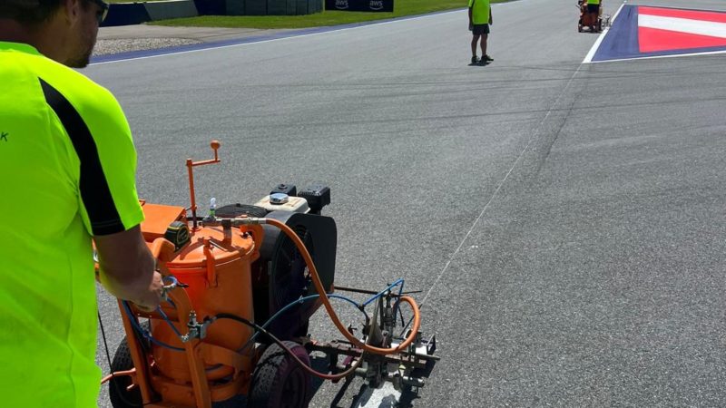 line marking motorsport roadgrip f1