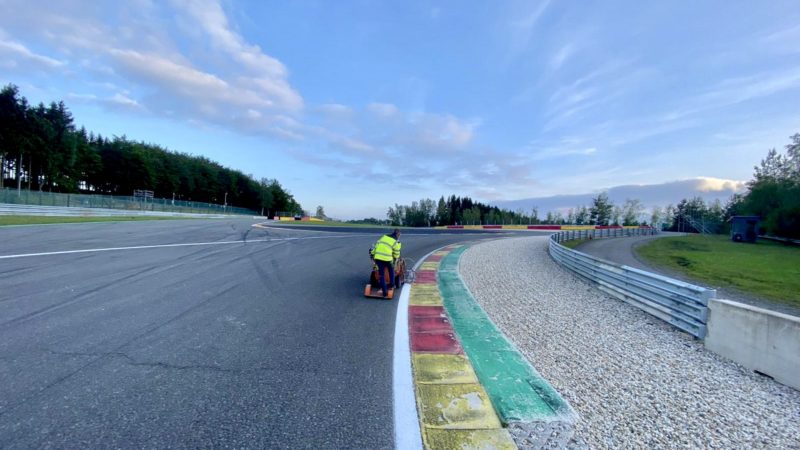 line marking motorsports belgium