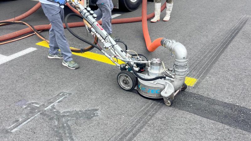 line marking removal company roadgrip japan