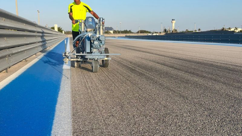 line marking sports venue roadgrip