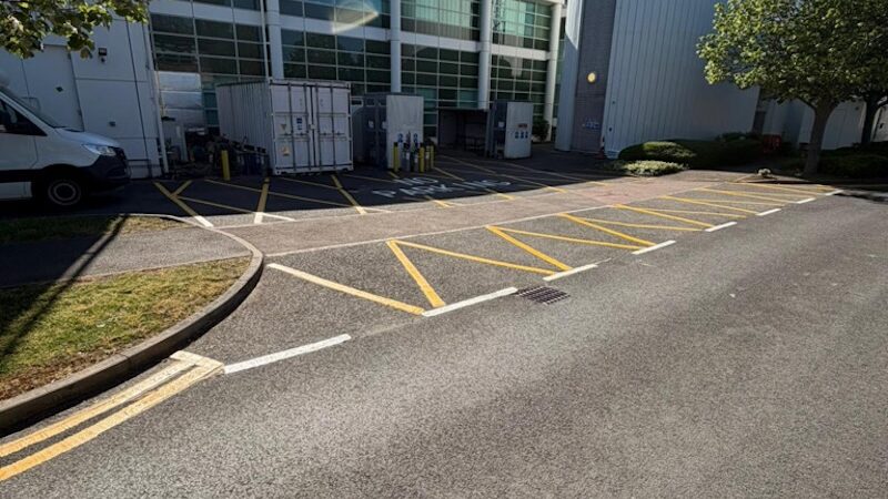loading safety marking london