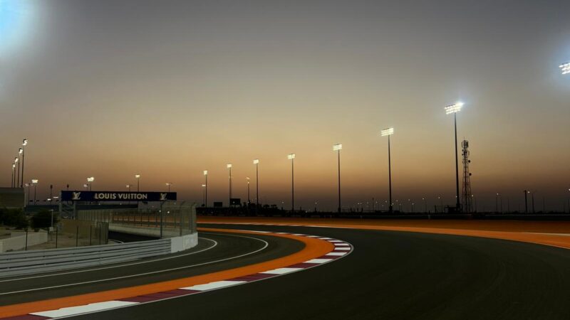 lusail circuit design at night roadgrip