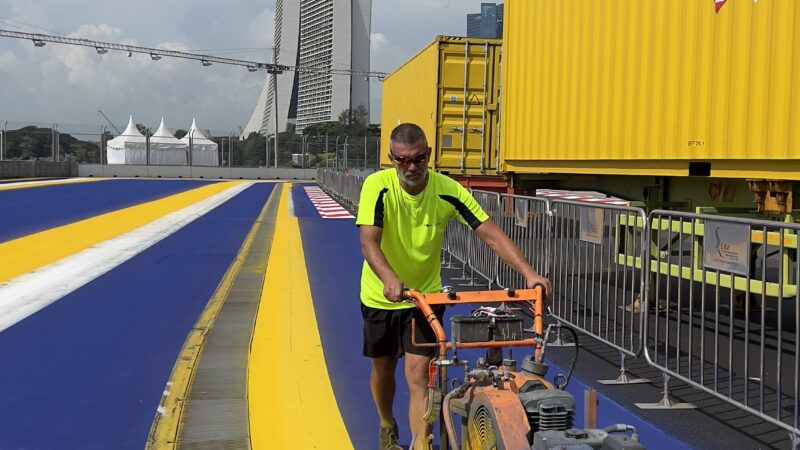 marina bay track painting roadgrip