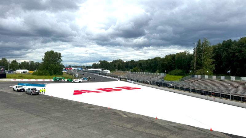 motorsport circuit branding formula e portland