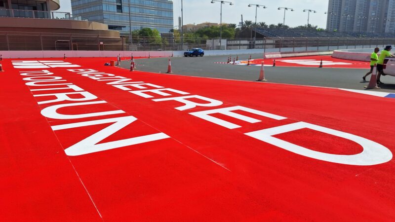 motorsport circuit branding roadgrip jeddah