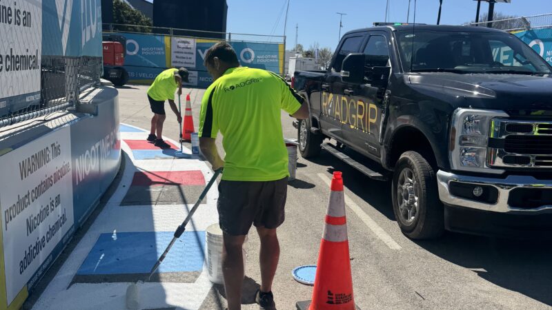 motorsport circuit striping texas