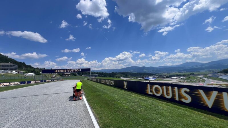 motorsport pavement marking roadgrip austria