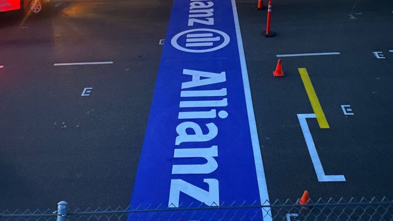 motorsport sponsor branding track painting roadgrip