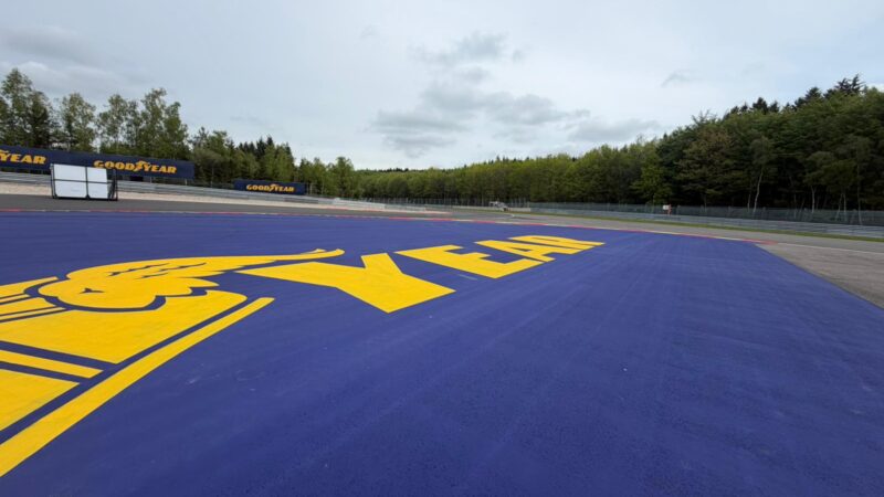 motorsport sponsor branding installation