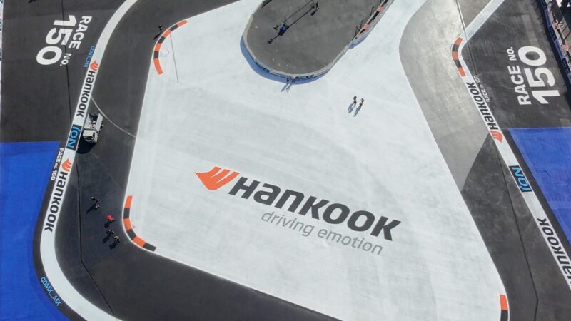 motorsport sponsor branding installation formula e