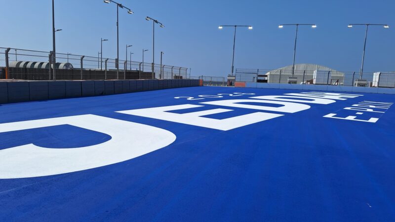 motorsport track branding