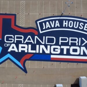 motorsport track branding indycar