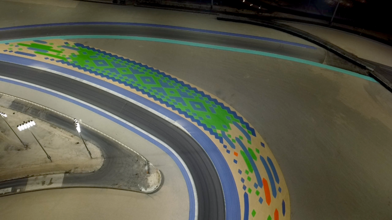 motorsport track deisgn painting roadgrip