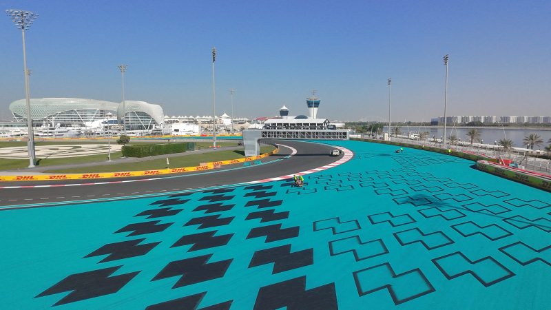 motorsport track design yas marina