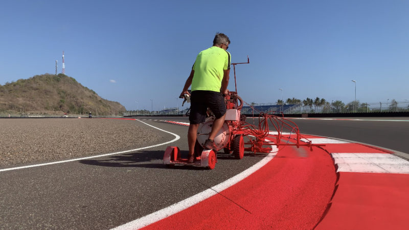 motorsport track marking roadgrip