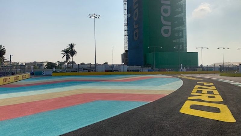 motorsport track marking roadgrip saudi