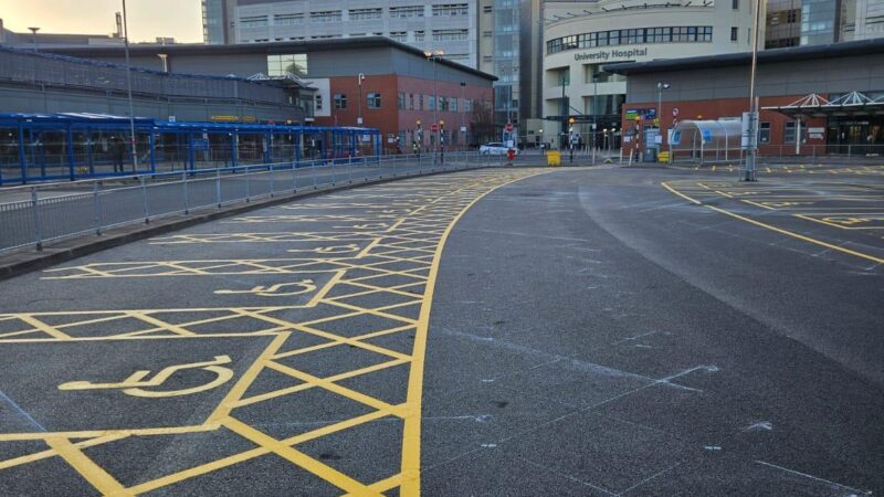 new car park markings uk