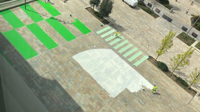 outdoor floor painting roadgrip london