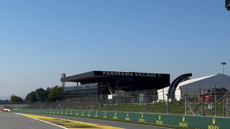 painting logos on race track walls barcelona