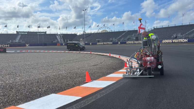 painting zandvoort circuit f1