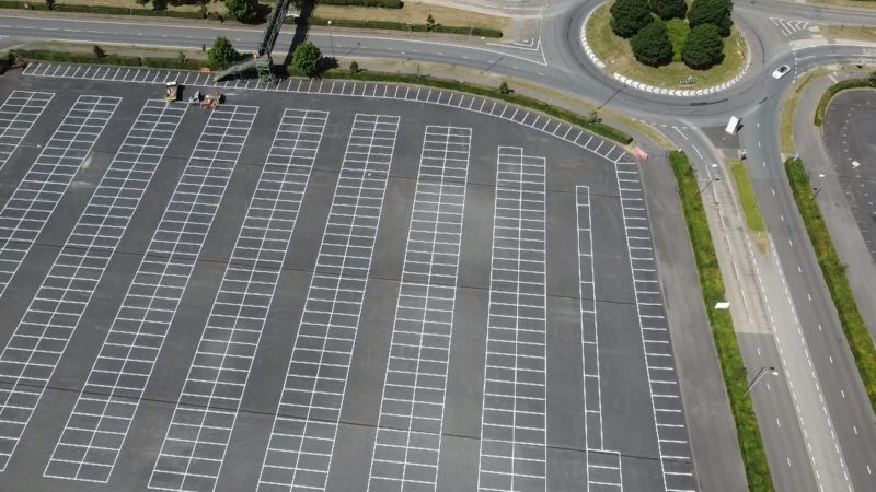 parking bay line marking roadgrip
