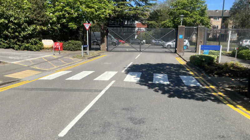 pedestrian crossing marking company london