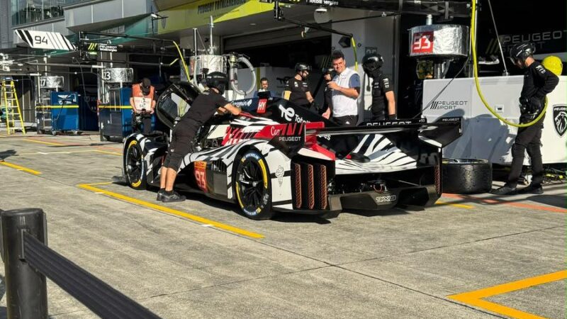 pit lane bay marking fiji speedway