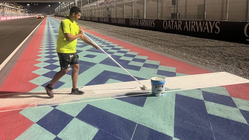 pit lane design roadgrip lusail