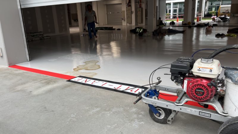 pit lane painting roadgrip