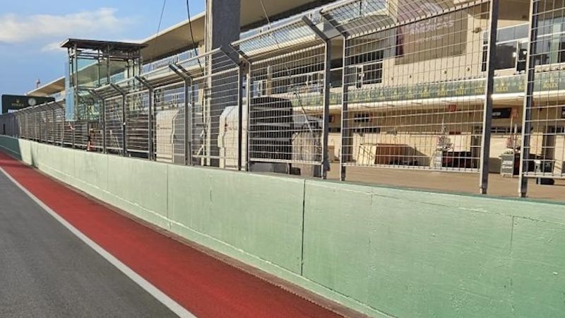 pit wall branding motorsport texas