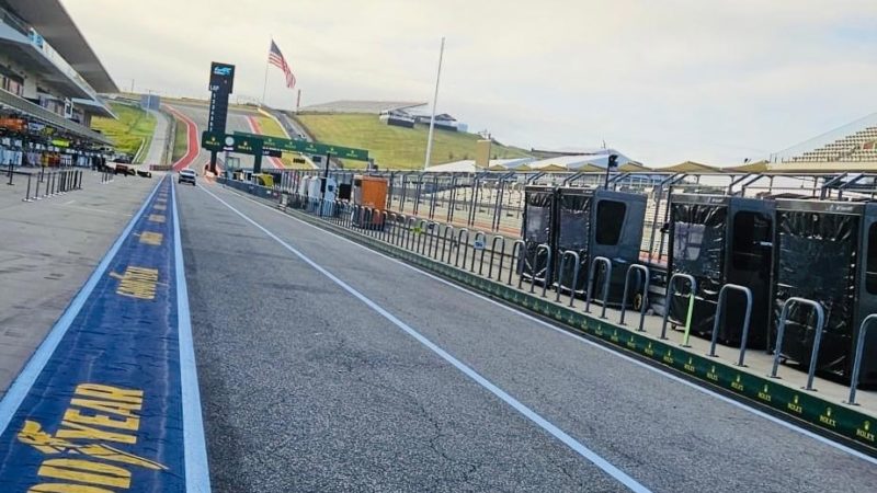 pitlane branding WEC COTA