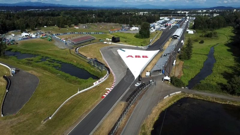 portland racing circuit roadgrip branding