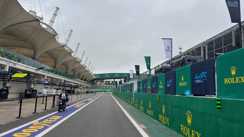 race circuit branding installation roadgrip wec